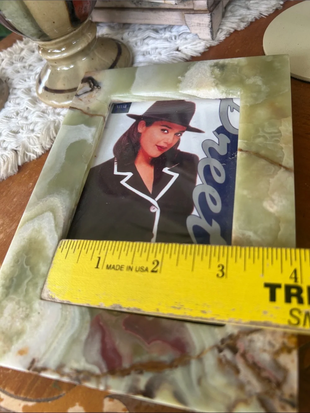 Vinegar Green Onyx Photo Frame